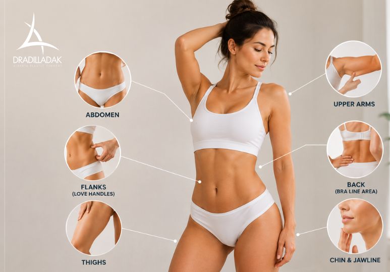 Best Areas of the Body to Treat with Liposuction - Liposuction Edmonton